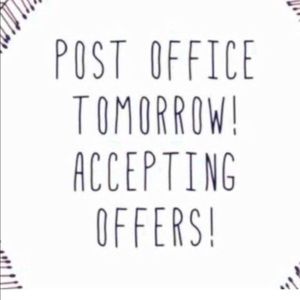 REASONABLE OFFERS ACCEPTED PLZ